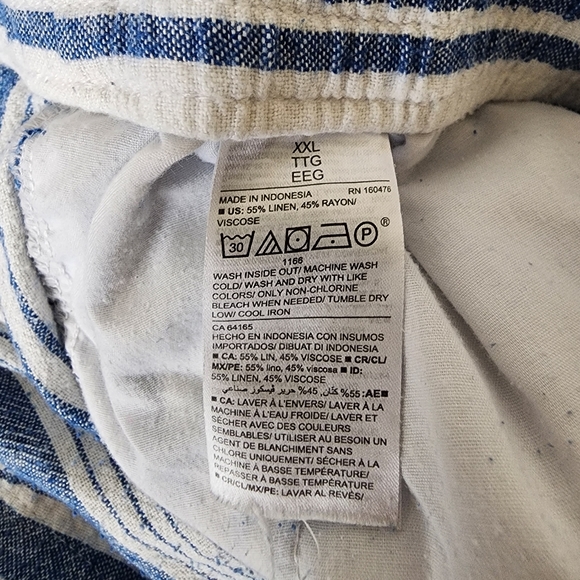 Old Navy | Women's Linen Pants | Wide Leg | XXL - Picture 6 of 7